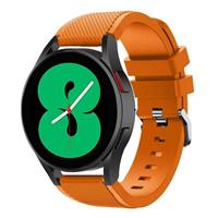 Strap-it Samsung Galaxy Watch 4 - 40mm siliconen bandje (oranje)