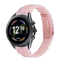 Fossil Gen 6 - 44mm resin band (roze)