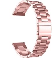 Strap-it Stalen horlogeband 22mm - universeel -rosé pink