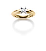 Diamonde Geelgouden ring SOL-M723-015-G1