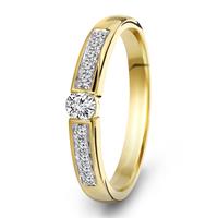 Siebel Geelgouden diamant ring 198XA3253QQQDRY