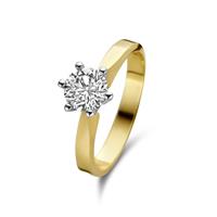 Siebel Solitair ring met 0.90 ct diamant