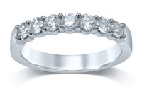 Diamonde Witgouden ring 0,75crt UFTQ0834G-075-W
