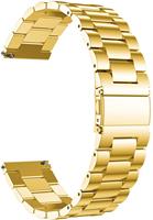 Strap-it Stalen horlogeband 18mm universeel (goud)