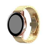 Strap-it Garmin Vivoactive 4s metalen band - 40mm - goud