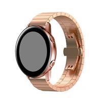 Strap-it Garmin Vivoactive 4s metalen band - 40mm - rosé goud