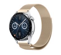 Strap-it Huawei Watch GT 3 46mm Milanese band (champagne)