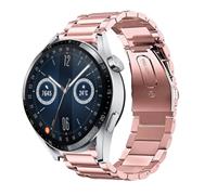 Strap-it Huawei Watch GT 3 46mm stalen band (rosé pink)