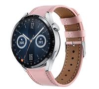 Strap-it Huawei Watch GT 3 46mm bandje leer (roze)