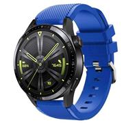 Strap-it Huawei Watch GT 3 46mm siliconen bandje (blauw)