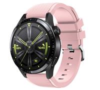 Strap-it Huawei Watch GT 3 46mm siliconen bandje (roze)