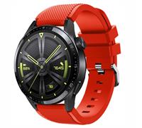 Strap-it Huawei Watch GT 3 46mm siliconen bandje (rood)