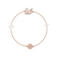 Swarovski 5485876 - Dazzling Swan Bracelet - Rosékleur - Armband - Small