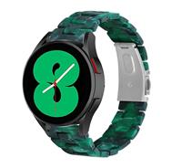 Strap-itÂ Strap-it Samsung Galaxy Watch 4 - 44mm resin band (groen)