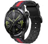 Strap-itÂ Strap-it Huawei Watch GT 3 46mm Special Edition band (zwart/rood)