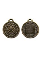 AdeliaÂ´s Amulett Â»Alte Symbole TalismanÂ«, Mondpentakel - FÃ¼r Erfolg im Beruf, sichert Einkommen