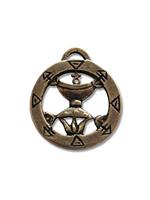 AdeliaÂ´s Amulett Â»Alte Symbole TalismanÂ«, Pentakel der KÃ¶nigin - FÃ¼r dauerhafte Zuneigung und Treue