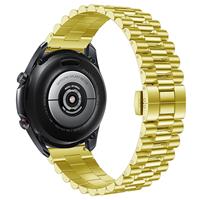 Strap-itÂ Strap-it Samsung Galaxy Watch 3 41mm Presidential stalen band (goud)