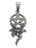 AdeliaÂ´s Amulett Â»Silver DreamsÂ«, Elfe mit Pentagramm