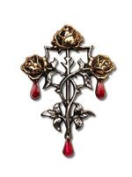 AdeliaÂ´s Amulett Â»Briar Kinder der Nacht TalismanÂ«, Blut Dreifaltigkeit - Ewiges Leben und ewige Liebe