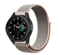 Strap-itÂ Strap-it Samsung Galaxy Watch 4 Classic 46mm nylon band (pink sand)