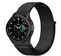 Strap-itÂ Strap-it Samsung Galaxy Watch 4 Classic 46mm nylon band (zwart)