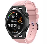 Strap-itÂ Strap-it Huawei Watch GT Runner siliconen bandje (roze)