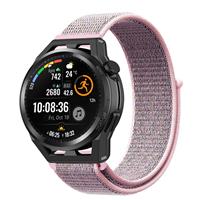 Strap-itÂ Strap-it Huawei Watch GT Runner nylon band (pink sand)