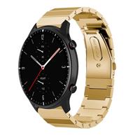 Strap-itÂ Strap-it Amazfit GTR 2 metalen bandje (goud)