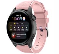 Strap-itÂ Strap-it Huawei Watch 3 (Pro) siliconen bandje (roze)