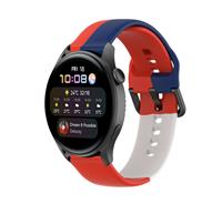 Strap-itÂ Strap-it Huawei Watch 3 (Pro) triple sport band (rood-wit-blauw)
