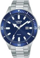 Lorus RX313AX9 Horloge staal zilverkleurig-blauw 43 mm