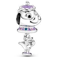 Pandora 799015C01 - Disney Belle en het Beest Mevrouw Tuit en Barstje - Hangende Bedel