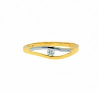AdeliaÂ´s Fingerring Â»333 Gold Ring mit ZirkoniaÂ«, Goldschmuck fÃ¼r Damen