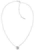 Calvin Klein Kette mit AnhÃnger Â»Minimal Circular, 35000143, 35000144Â«, mit Glasstein