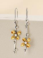BERRYLOOK Fashion Flower Earrings