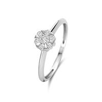 Millennium Witgouden ring met lab grown diamant R01-L-MLN35737