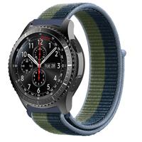 Strap-it Samsung Galaxy Watch 46mm nylon band (moss green)