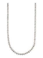 MONA Halskette mit Süßwasser-Zuchtperlen Grau
