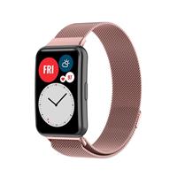 Strap-it Huawei Watch Fit Milanese band (rosé pink)
