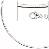 SIGO Halsreif 925 Sterling Silber 2,8 mm 45 cm Kette Halskette Silberhalsreif