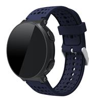 Strap-it Garmin Forerunner 235 siliconen bandje (donkerblauw)