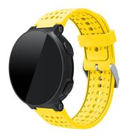 Strap-it Garmin Forerunner 235 siliconen bandje (geel)