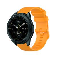 Strap-it Samsung Galaxy Watch 42mm Luxe Siliconen bandje (oranje)