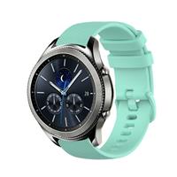 Strap-it Samsung Gear S3 luxe siliconen bandje (aqua)