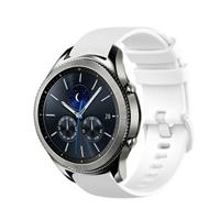 Strap-it Samsung Gear S3 luxe siliconen bandje (wit)