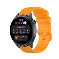 Strap-it Huawei Watch 3 luxe siliconen bandje (oranje)