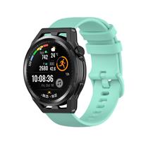 Strap-it Huawei GT Runner luxe siliconen bandje (aqua)