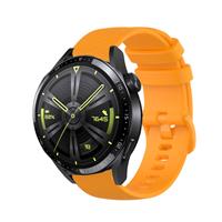 Strap-it Huawei GT3 46mm luxe siliconen bandje (oranje)