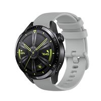 Strap-it Huawei GT3 46mm luxe siliconen bandje (grijs)